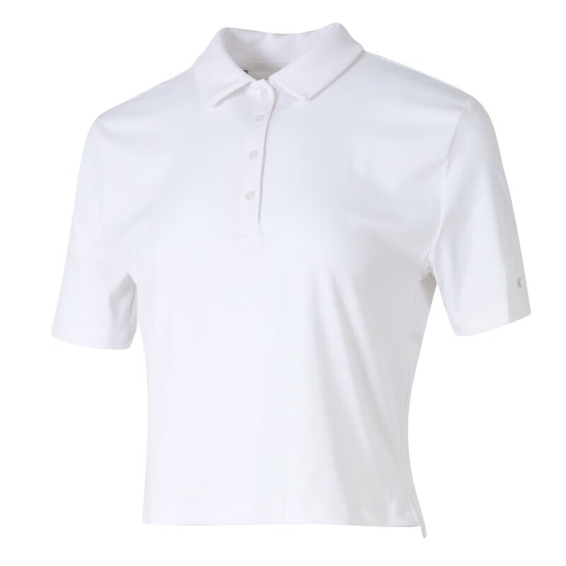 Under Armour Boxy Polo Shirt Women's White