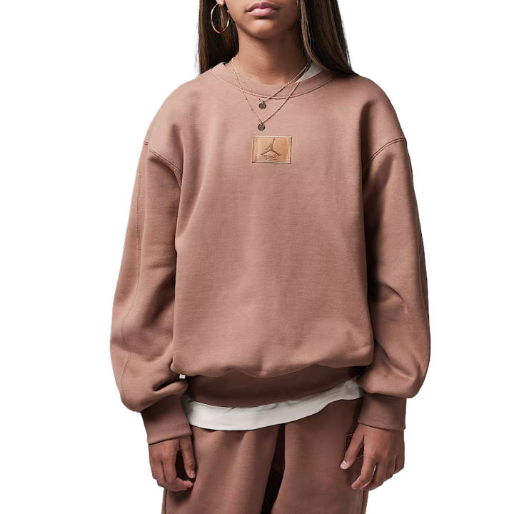 Jordan Jordan Sweatshirt Flight Essentials Brown Teenagers