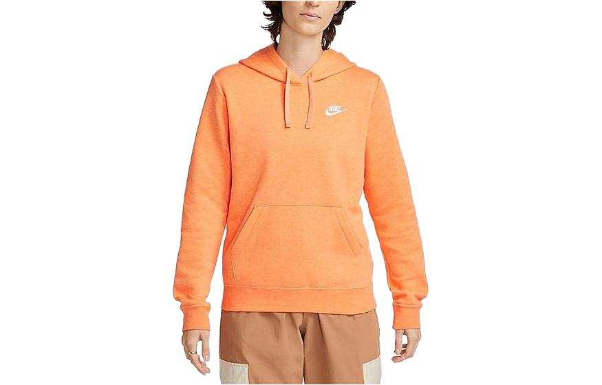 Nike Nike Sweatshirts Women's Orange Hooded Moderate Regular