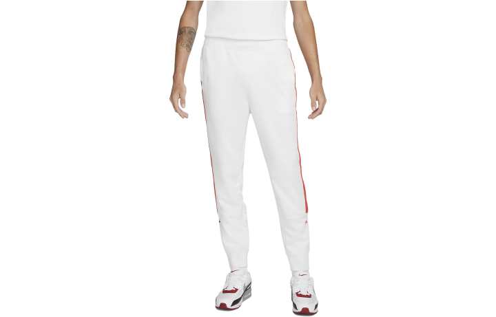 Nike Nike Knitted Sweatpants Men's White Moderate Cuffed Pants