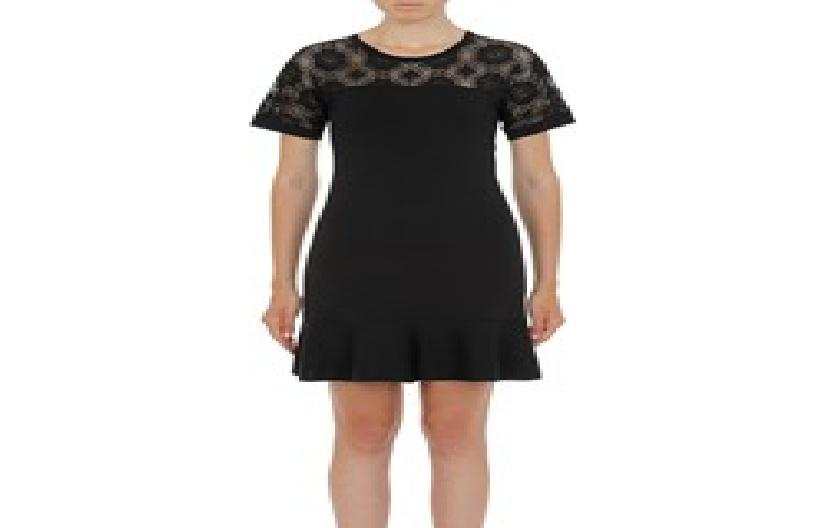 MOSCHINO Short Sleeved Dress Women's Black