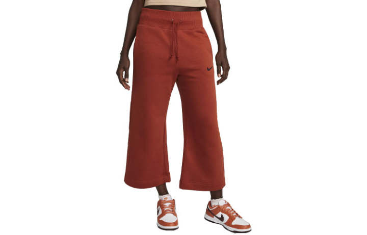 Nike Nike Knitted Sweatpants Women's Light Brown Moderate Straight Fit Pants