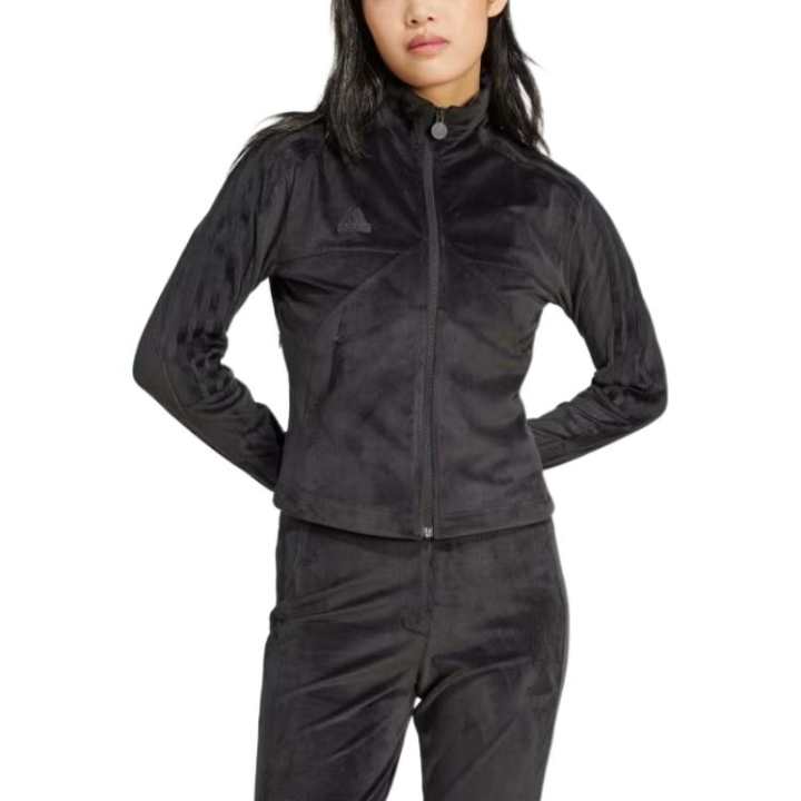 Adidas Adidas Free Shipping With AdiClub Tiro Cut 3 Stripes Stretchy Velour Track Jacket