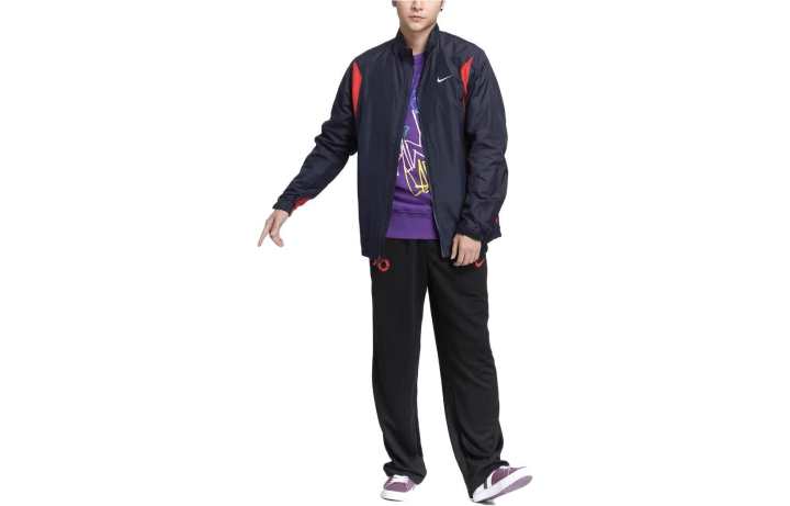 Nike Nike Jackets Men's Navy Blue Stand Collar Moderate Other