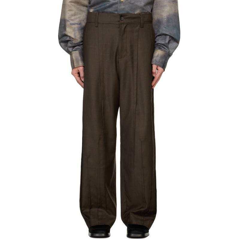 Feng Chen Wang Feng Chen Wang Casual Pants Men's Coffee