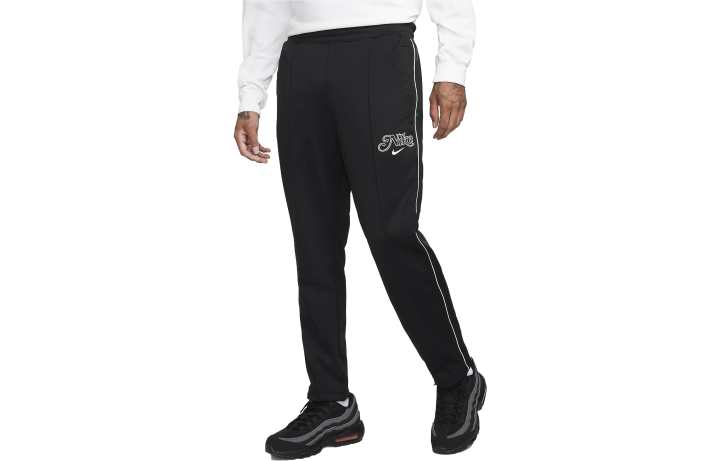 Nike Nike Knitted Sweatpants Men's Black Moderate Straight Fit Pants