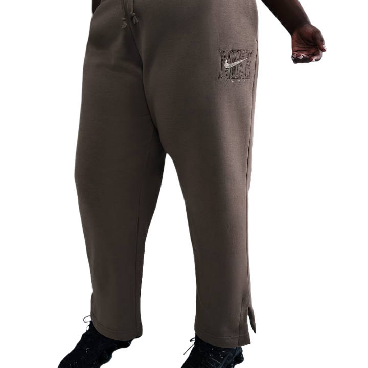 Nike Nike Sportswear Phoenix Fleece Women's High-Waisted Wide-Leg Graphic Pants (Plus Size)