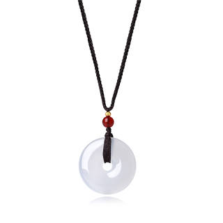 Shiban Chalcedony Necklaces Unisex