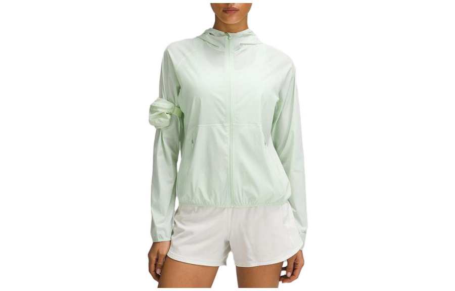 Lululemon Ventilated Sun Protection Clothing Women's Hooded Non Detachable Moderate