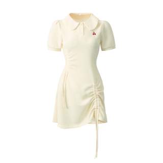 KAZAN Uniforms Women's Polo Collar Moderate Short A Line Skirt