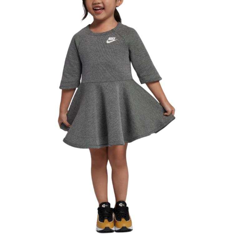 Nike Nike Sportswear Tech Fleece Baby Dress Carbon Black Infant And Toddler