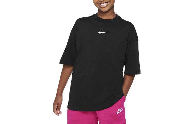 Nike Nike Sportswear Essentials T Shirt Black Kids'