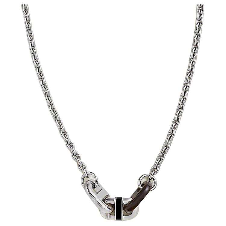 HERMES HERMES Metal Necklaces Women's Silver