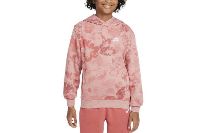 Nike Nike Sweatshirt Sportswear Club Fleece Red Stars Kids'