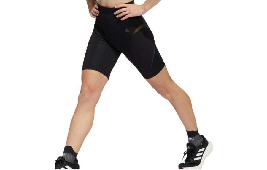 Adidas Adidas Sports Shorts Women's Black Moderate Tight Pants