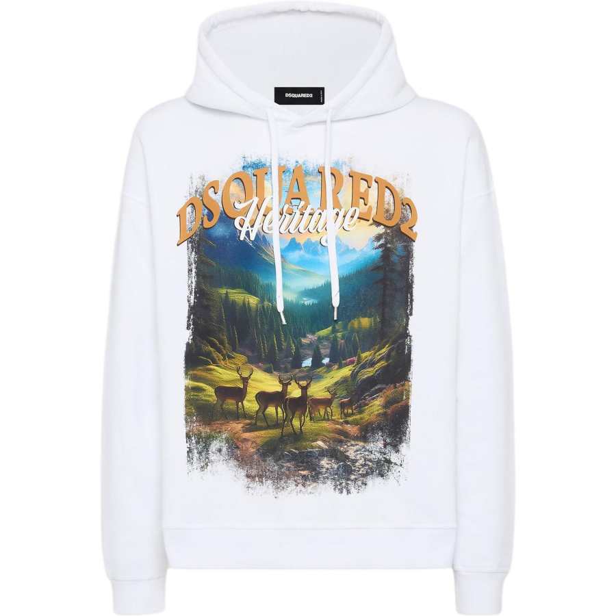 DSQUARED 2 Dsquared2 Relax Fit Canada Hoodie