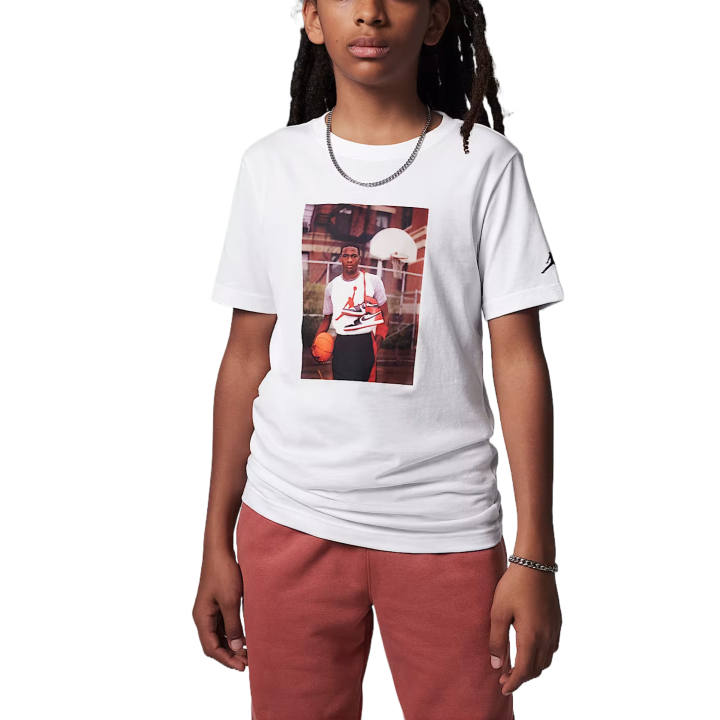 Jordan Jordan Grade School T Shirts Crew Neck Moderate