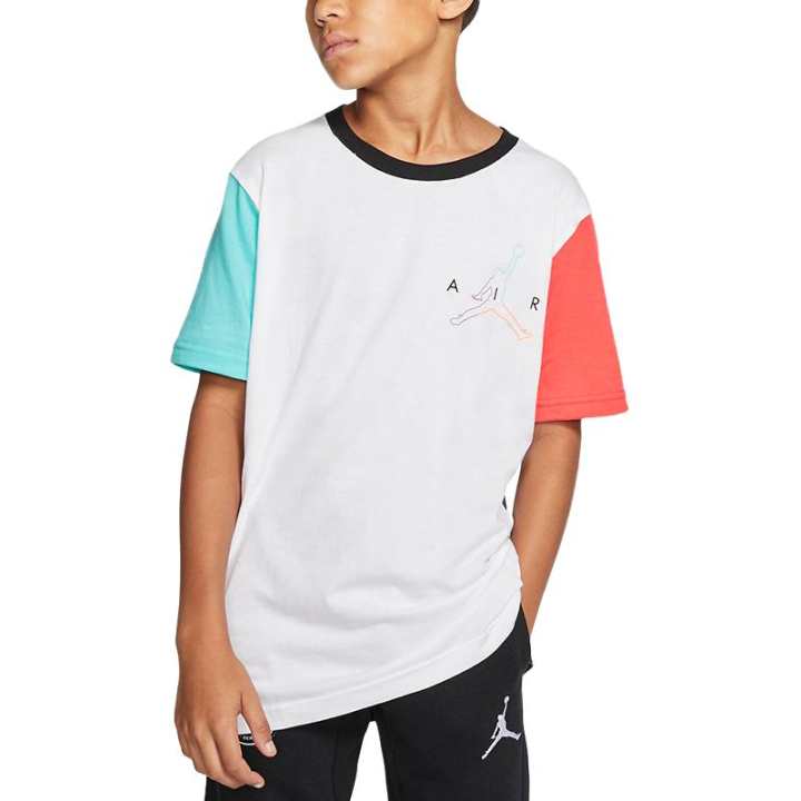 Jordan Jordan Kids T Shirts Crew Neck Moderate