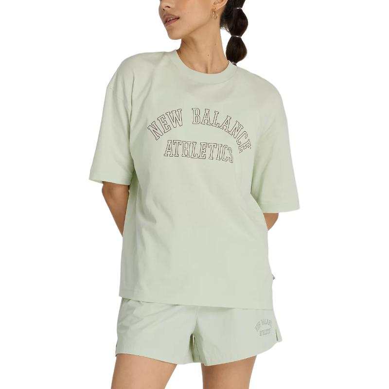 New Balance New Balance Graphic T Shirt Women's Natural Mint