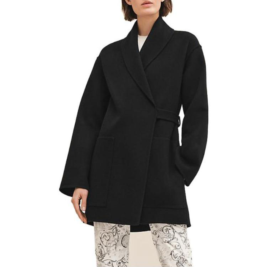 HERMES HERMES FW23 Coats Women's Black