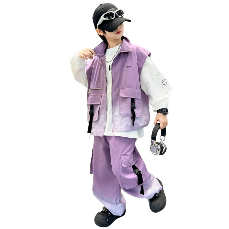 Lanza Kids Casual Sportswear Stand Collar Moderate