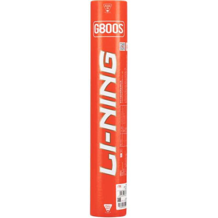 Li-Ning Li Ning G800S Goose Feather Shuttlecock 12 Pack Goose Feather All Round Goose Feather Shuttlecocks