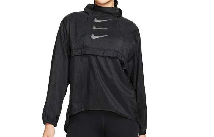 Nike Nike Sun Protection Clothing Women's Black Hooded Moderate