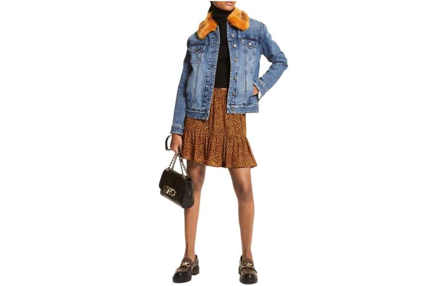 MICHAEL KORS Denim Jacket Women's Blue