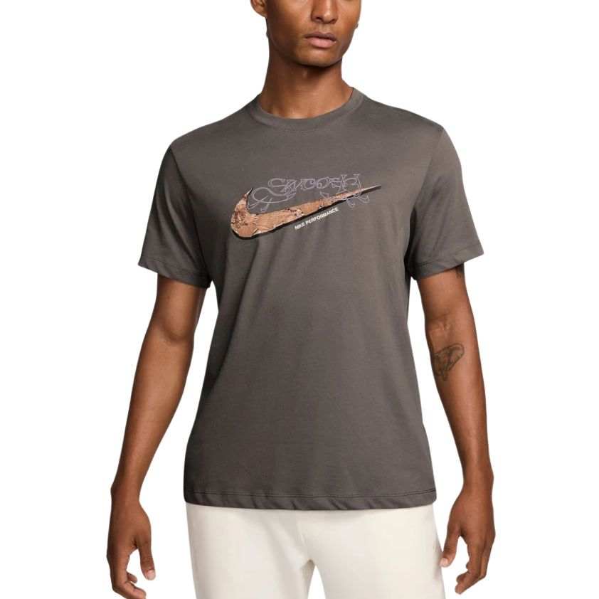 Nike Nike DF WC 1 T Shirt Men's Charcoal Gray/Stone Color
