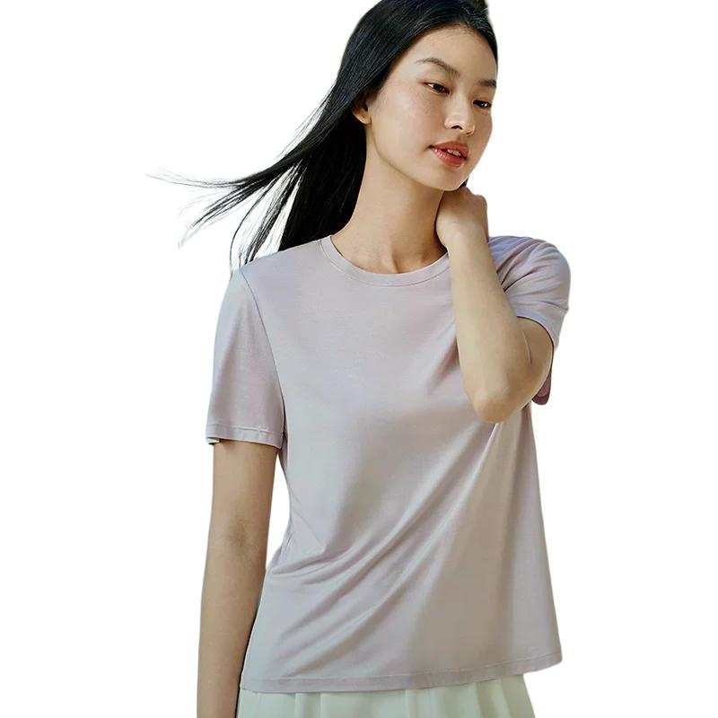 JINSANT T Shirts Women's Crew Neck Thin Straight Fit