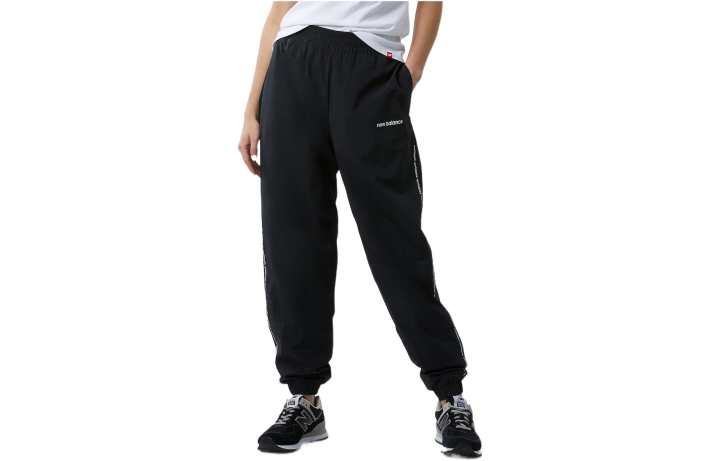 New Balance New Balance Knitted Sweatpants Men's Black Moderate Cuffed Pants