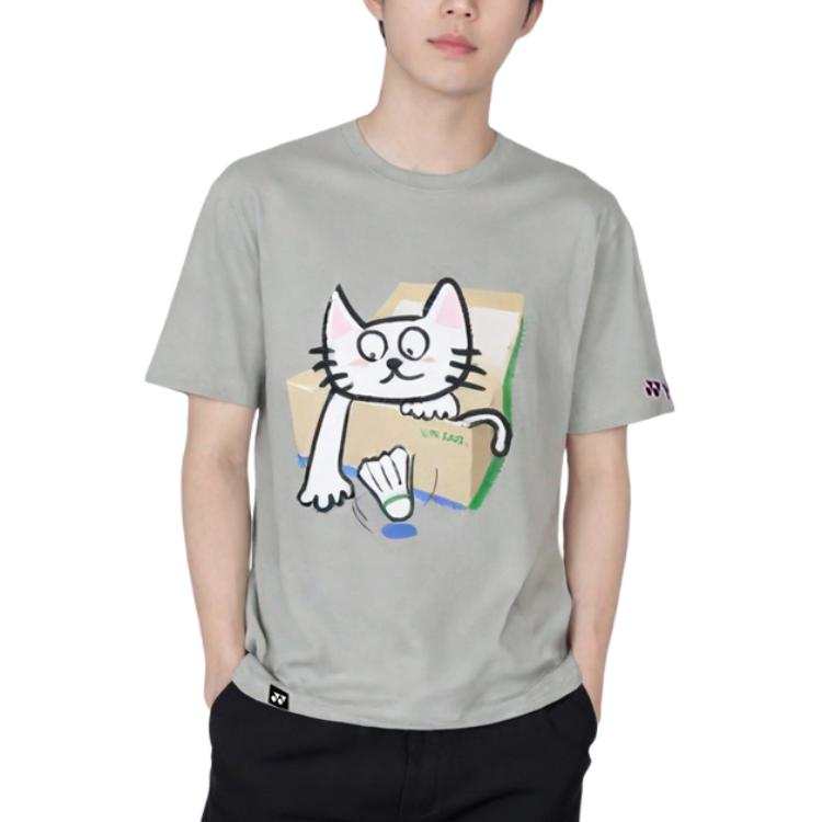 YONEX T Shirts Unisex Crew Neck Moderate Straight Fit