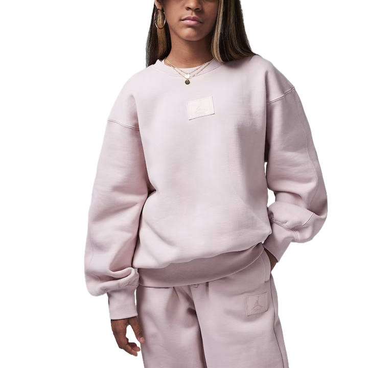 Jordan Jordan Sweatshirt Flight EssentialsOVERSIZED FW24 Pink Teenagers