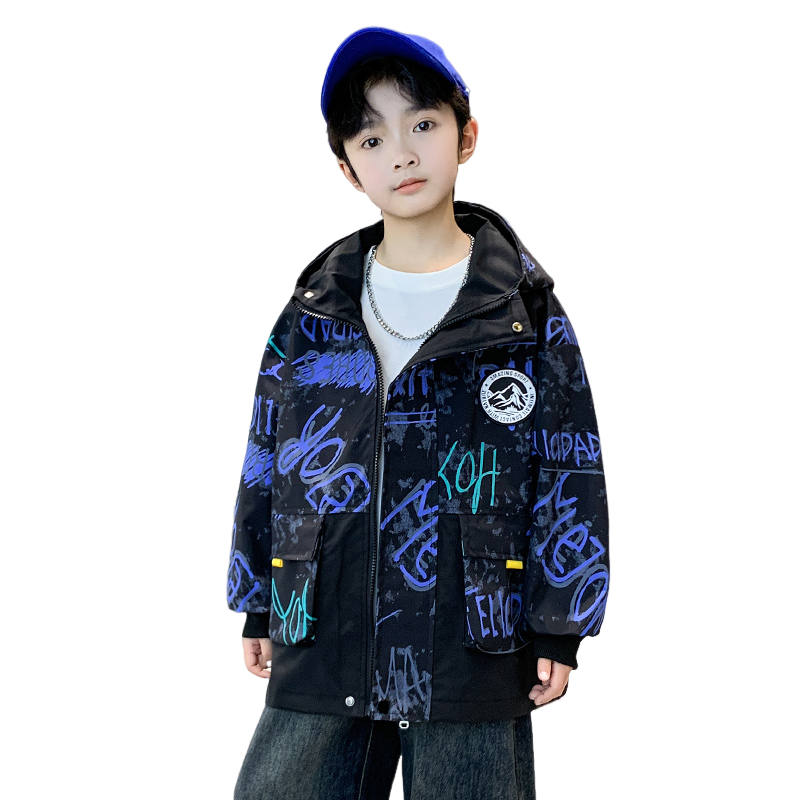 Lanza Lanza Kids Jackets Hooded Moderate