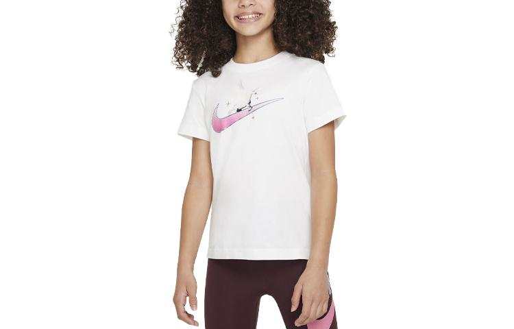 Nike Nike T Shirt Kids' Apparel Sportswear White Kids'