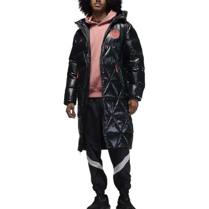 Jordan Jordan Paris Saint GermainPSG FW24 Puffer Jacket Men's Black