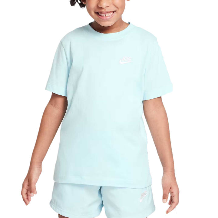 Nike Nike Sportswear T Shirt Light Blue Teenagers