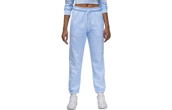 Jordan Jordan Knitted Sweatpants Women's Ice Blue Moderate Cuffed Pants