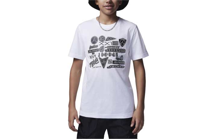 Jordan Jordan Kids T Shirts Crew Neck Moderate