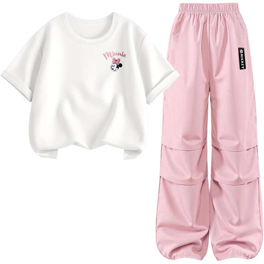 Disney Kids Casual Sportswear Crew Neck Thin