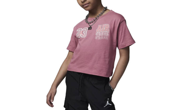 Jordan Jordan Kids T Shirts Crew Neck Moderate