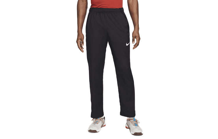 Nike Nike Dri Fit Knitted Sweatpants Men's Black Moderate Straight Fit Pants