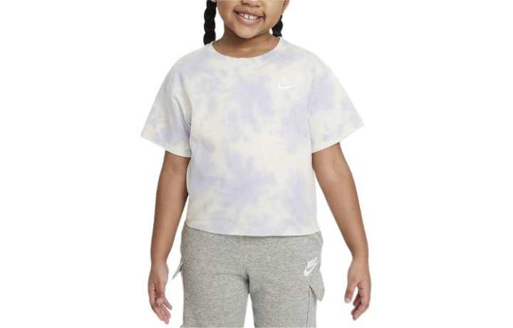 Nike Nike T Shirt Violet Cream Kids'