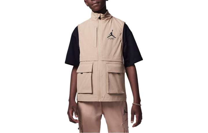 Jordan Jordan Kids Vests Stand Collar Moderate