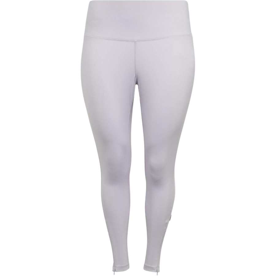 Adidas Adidas LEGGINGS PLUS SIZE Sports Pants Women's Silver Daybreak