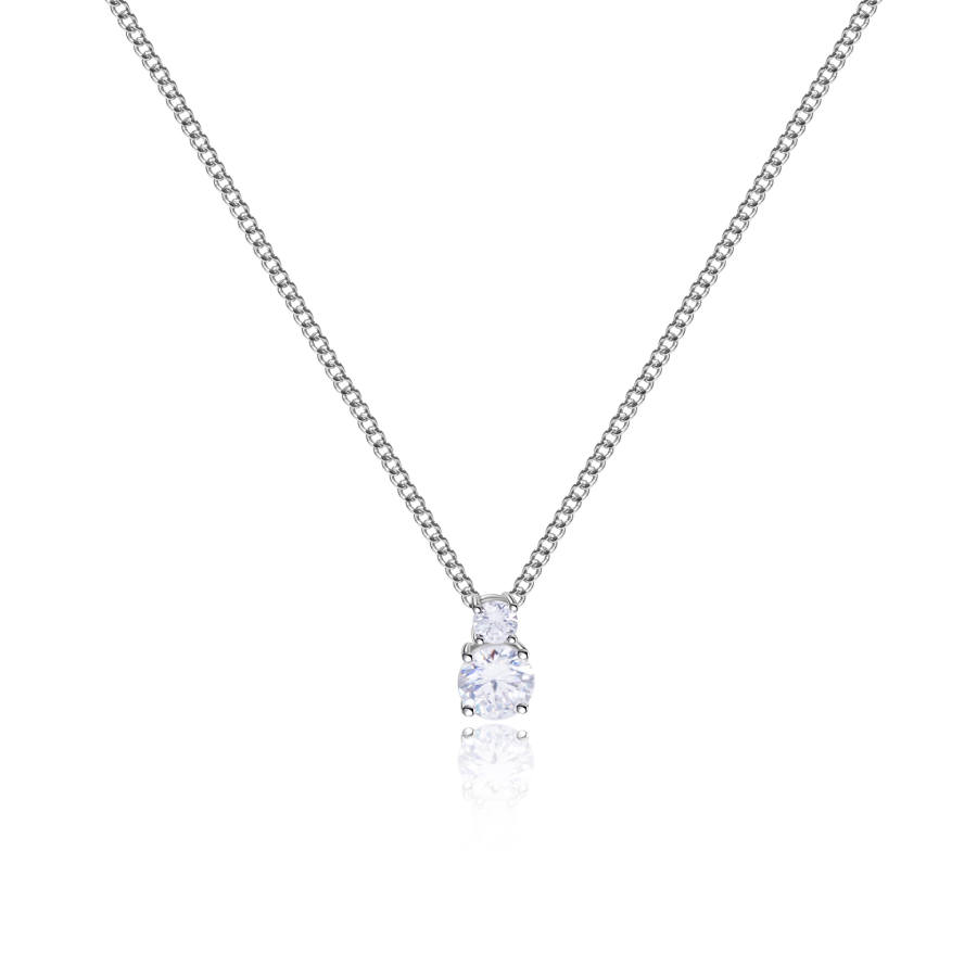 Givenchy Givenchy Alloy Crystal Necklaces Women's Silver