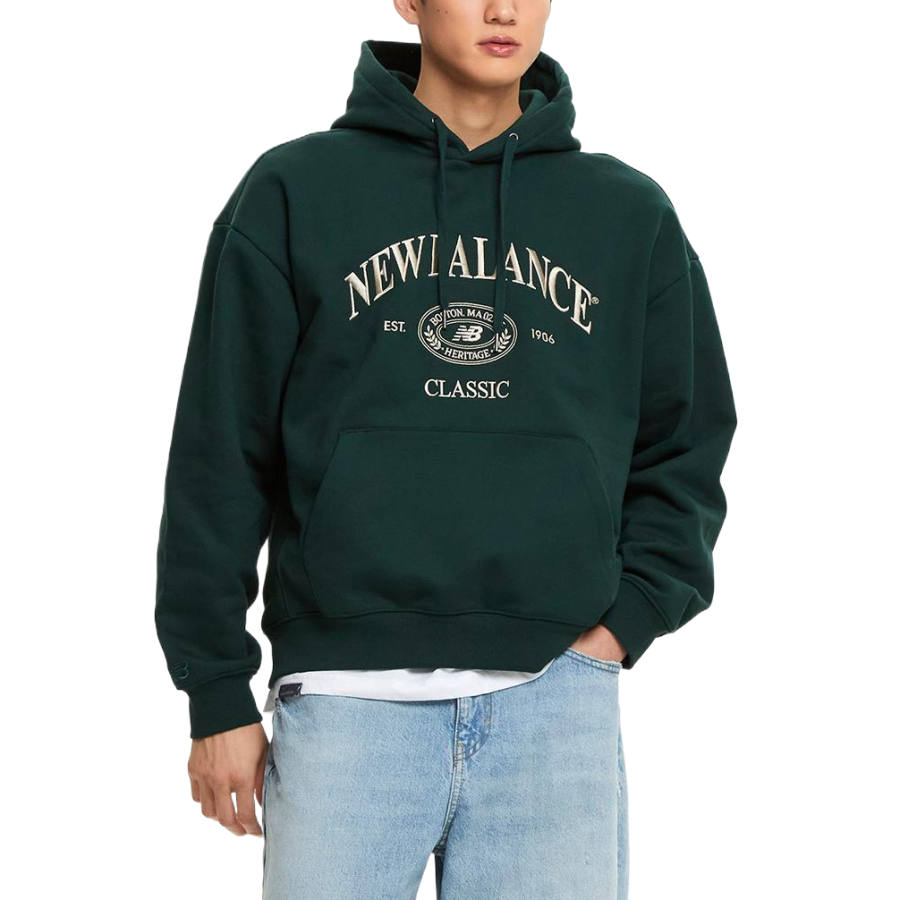 New Balance New Balance NB UNI Sweatshirt Unisex Hunter Green Color