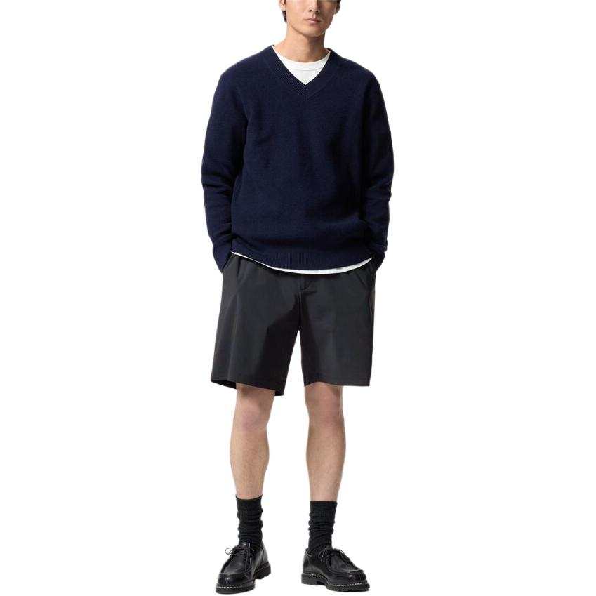 UNIQLO Casual Shorts Unisex 09 Black Moderate
