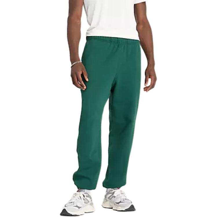 New Balance New Balance Athletics French Terry Jogger Knitted Sweatpants Men's Green