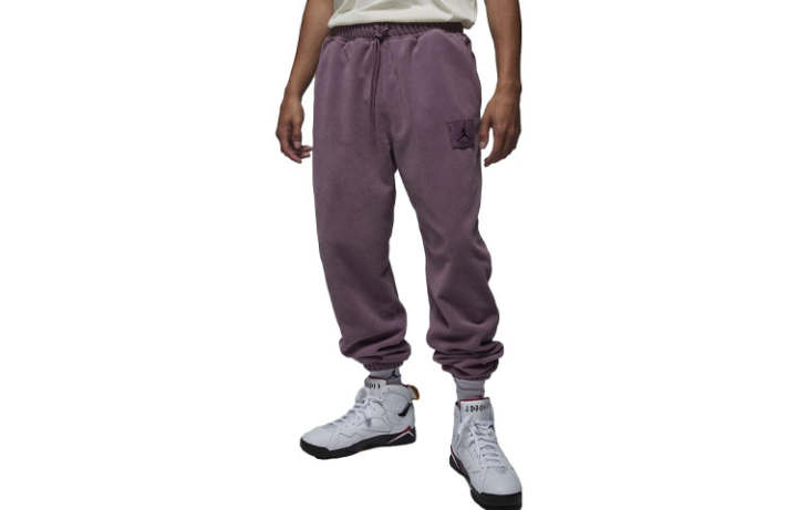 Jordan Jordan ESSENTIALS Knitted Sweatpants Men's Sky Purple Moderate Cuffed Pants
